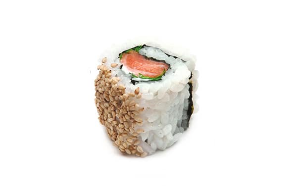 BENTO BOX Speisekarte - Lachs Rucola Inside Out